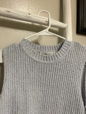 Abercrombie textural crew sweater shell tank thumbnail 3
