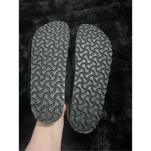 Birkenstock PAPILIO Daytona Black Shearling Slide Sandals Women’s EUR 41 US 10 thumbnail 4