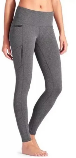 Athleta Herringbone Sly Drifter Tight Leggings Small thumbnail 1