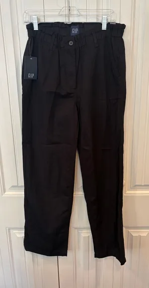 Gap Black Wide Leg Pants Size‎ Medium thumbnail 1