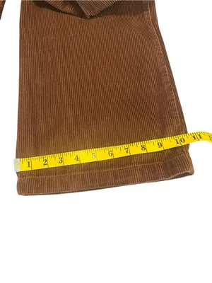 Tinseltown Rust Brown Corduroy Carpenter Pants 100% Cotton Wide Leg Sz 7 thumbnail 6