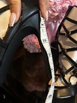 Black Heels Size 7.5 thumbnail 6