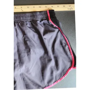 RBX Womens Running Shorts Gray Pink‎ X-Dri Mesh Trim Athletic Size M thumbnail 8