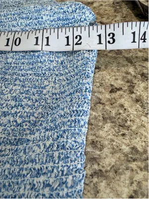 Women's J.Crew Liberty Fabric Halter Crop Top Blue White Size S thumbnail 5