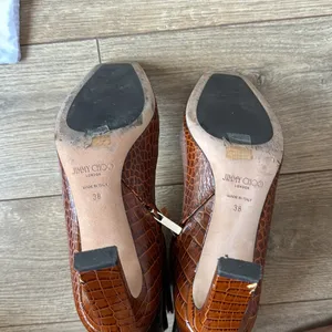 Jimmy Choo Croc Embossed Boots thumbnail 9