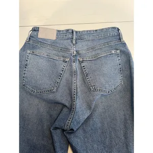 Everlane The Curvy Cheeky Jean Medium Wash Organic Cotton Raw Hem‎ Size 29 Crop thumbnail 4