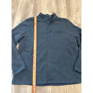 The North Face Gordon Lyons Full Zip Fleece Jacket Blue Heather Mens XXL thumbnail 6