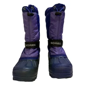 Sorel Flurry Snow Blue Purple? Boots Women’s Sz 4‎ thumbnail 3