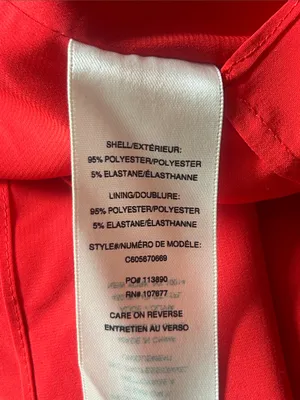Alice + Olivia Red Orange Mini Slip Dress Size Medium thumbnail 10