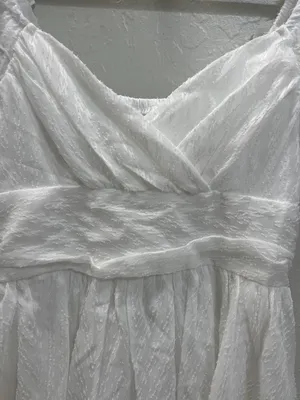 Shein White Sundress Flowy thumbnail 5