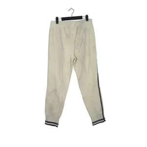 J. Crew Bouclé Texture Striped Sweater Joggers Old School Style M Cream #3198 thumbnail 5