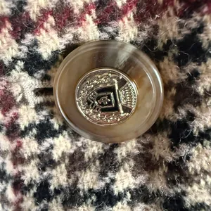 Charter Club long sleeve collared button down fully lined houndstooth blazer 4 thumbnail 8