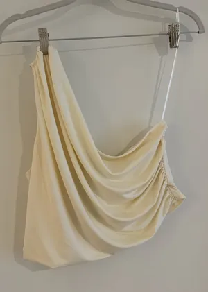 H&M One Shoulder Top thumbnail 1