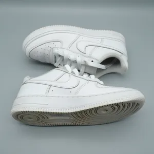 Nike Air Force 1 Low White Sneaker Streetwear 5Y Women 6.5 FV5951-111 thumbnail 4