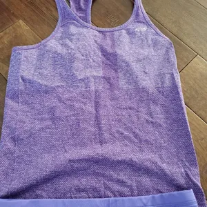 Tek Gear Work out set size small shorts in lavender and black amd size xs racer t… thumbnail 3