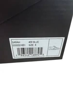 Shu Shop Sarah Sneakers Tennis Shoes Athletic 400 Blue Lace-Up Size 8 NIB NEW thumbnail 14