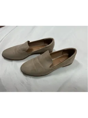 Universal Threads Womans Universal Thread Slip On Loafers 8.5 Beige Flat Heel Round Toe thumbnail 3