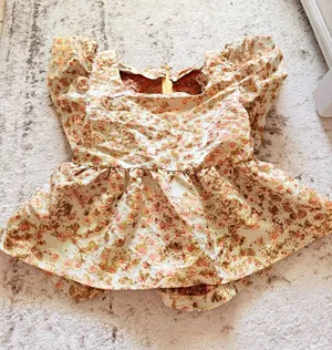 Flower top Yellow Size M thumbnail 1