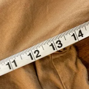 Forever 21 linen blend tan wide leg tie waist pant thumbnail 4