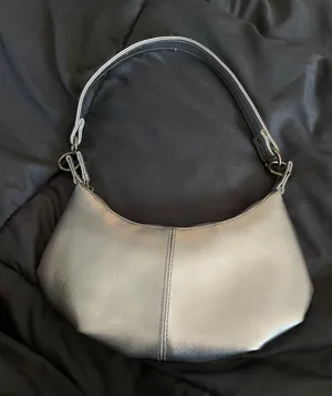 ZARA Chrome Purse thumbnail 1