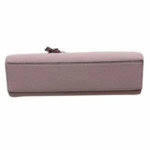Tory Burch Slim Romy Top Handle Bag Leather Crossbody Bag Rose Pink thumbnail 11