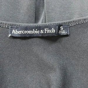 Abercrombie & Fitch Grey Camisole Sleeveless Faux Wrap V-Neck Skort Romper Sz S thumbnail 8