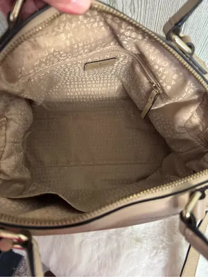 kate spade taupe leather satchel with buckled flap- Allen Street Raquelle thumbnail 8