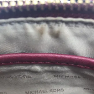Michael Kors Burgundy Crossbody Bag thumbnail 5