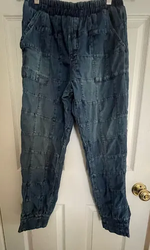 Amadi‎ Patchwork Jeans Blue Size 4 thumbnail 1