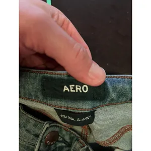 Aero High Rise Jegging Jeans Womens 8 Medium Wash Distressed Stretch Denim thumbnail 7