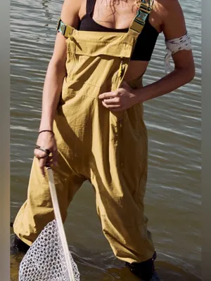 Rare Free People Movement Hit The Hills Harem Overalls Olive Green XS thumbnail 1