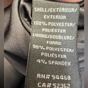 Vera Wang Charcoal Gray Ruched Bodice Chiffon Maxi Formal Dress Gown Size‎ 8 thumbnail 9
