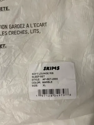 SKIMS Soft Lounge Pajama Set L thumbnail 5