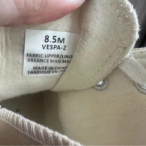 Sincerely Jules Vespa Z High-Top Cream Canvas Platform Sneakers Women’s 8.5 thumbnail 8