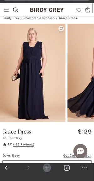Birdy Grey Grace Chiffon Maxi Dress thumbnail 4