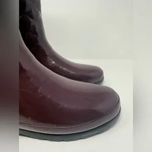 Hunter Refined Gloss Quilted Rain Boots Size US 8 thumbnail 8