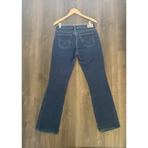 Vintage Y2K Mid rise Boot Cut 515 Levi’s Jeans Size 8 Long Dark Wash Flare thumbnail 3