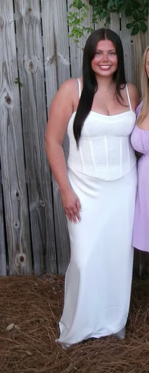 Abercrombie Maxi Skirt and Corset Set thumbnail 1