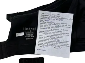Kindred Bravely Black Nursing Bra w/ Extender Women Size Large | 51-40 thumbnail 7