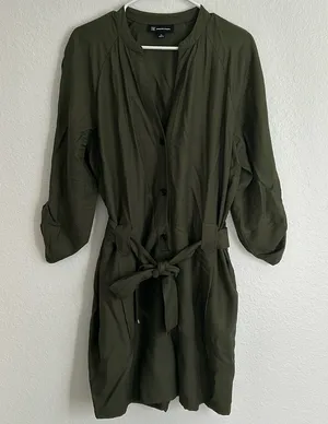 INC Green Jumpsuit thumbnail 1