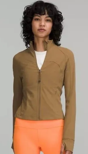 Lululemon W3HJFS Women's Artifact Define Cropped Buttery Soft Nulu Jacket 8 thumbnail 1