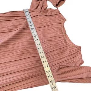 Kingvin Vintage 7 Polyester Accordion Dress Formal High Neck Shift‎ S thumbnail 7