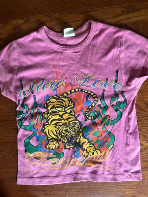 Urban Outfitters Pink Crop Top thumbnail 1
