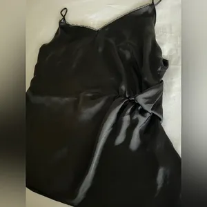 ZARA Black Strappy Top - Minimalist Camisole - Size XL thumbnail 3