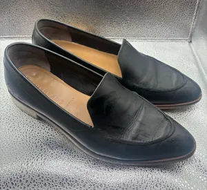 Everlane The Modern Loafer Women’s Size 8.5 Black Leather Slip On Made In Italy thumbnail 1
