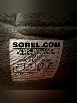 Sorel Women’s Out N About III Conquest Boots 10.5 Hiking Camping Waterproof thumbnail 6