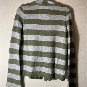 American Eagle Striped Cardigan‎ Sweater thumbnail 2