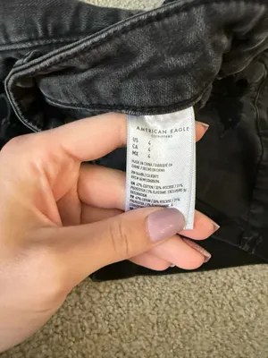 American Eagle Jean Shorts Next Level Stretch High-Rise thumbnail 4