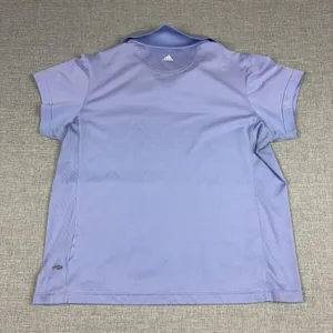 Adidas Golf Polo Shirt Womens Medium Purple Fisher's Island Golf Course thumbnail 12