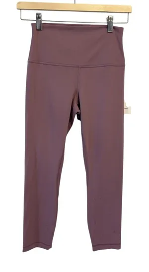 lululemon Align™ High-Rise Crop tight 23 Lavander lux size 6 new with tags thumbnail 1